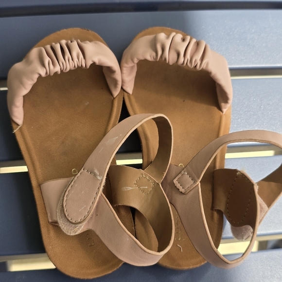 Lucky Brand Chic Pink Girls Sandals Size 11 Summer Cute - Picture 2 of 11